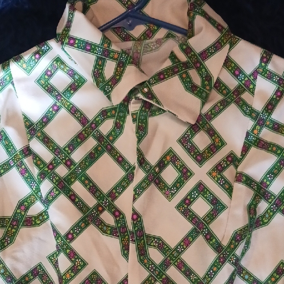 Vintage Jacket With Geometric Pattern - Picture 1 of 3
